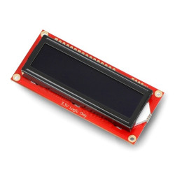 Wyświetlacz Qwiic SerLCD 16x2 I2C- podświetlenie RGB - SparkFun LCD-16396