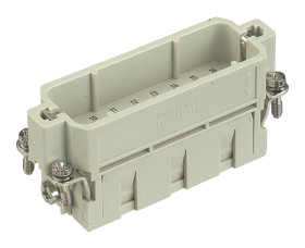 Wkładka złącza dużej mocy 16-pinowe Harting 16A Żeński