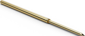 Long stroke test pin with probe, cone, Ø 1.37 mm, travel  12 mm, pitch 2.54 mm, L 39 mm, F58818B076G180