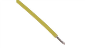Przewód Do Urządzeń Ptfe Ptfe Żółty, 100M 0,08 Mm2 7/0,12 Mm, 300 V, -75 ›...
