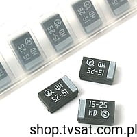 293D156X9025D2T 15uF 25V Tantalum SMD-D VISHAY