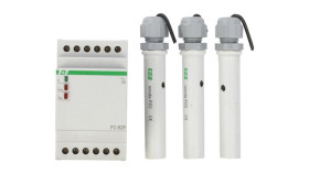 Przekaźnik Kontroli Poziomu Cieczy 16A 2P 1-100Kohm Pz-829