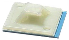 Uchwyt opaski kablowej do opasek 7.62mm długość 28.58mm szerokość 28,58 mm Thomas & Betts Niebieski