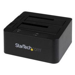 StarTech.com SDOCK2U33EB eSATA USB 3.0 To SATA 6Gbps Hard Drive Docking Station