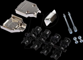 MHDTPK9-DB9P-K D-Sub male, 9-pin