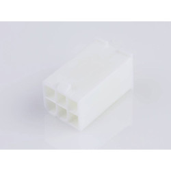 Molex 39013069 Mini-fit Jr. Plug Housing 6-pin 4.2mm Spacing Natural