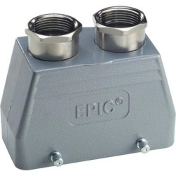 Obudowa złącza przemysłowego EPIC H-B 16 TG 2xM25 ZW/SO 19080500 /5szt./