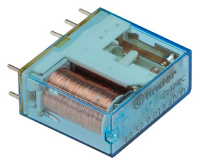 Przekaźnik 12V dc Finder, montaż PCB