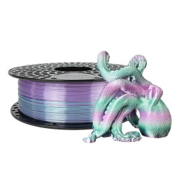 PLA Silk filament Rainbow Aurora 1.75mm 1kg - Azurefilm