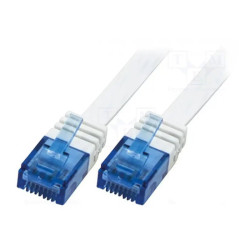 Kabel LAN kat.6 UTP 2m biały lin Linka