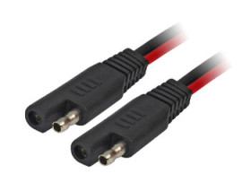 Adapter, kabel przedłużacz SAE (2-pin) 30 cm