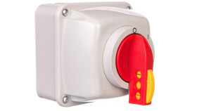 Łącznik Krzywkowy 0-I 3P 63A W Obudowie Na Kłódkę Ip65 Łuk 63-13/5 916324