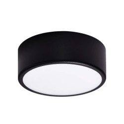 Oprawa MEGA 200, E27, 60W, obudowa stalowa-czarna, klosz szklany-mleczny, IP20 MEGA 200 CZARNY