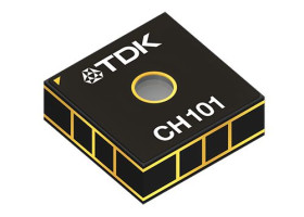 Układ czujnika odległości, seria: Chirp, typ: Czas lotu, 8-pinowyzasięg: 1.2m, 175 kHz, 1,8 V