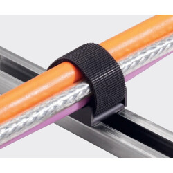 Velcro strap base, max. bundle Ø 35 mm, PA-GV, (L x W x H) 29 x 26 x 16.8 mm, 3011-504C