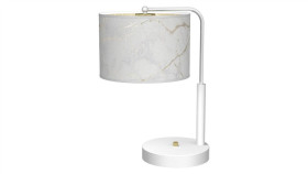 Lampka Nocna Senso White/Gold 1Xe27 Mlp7310 Milagro