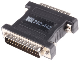 Adapter D-sub z typu D-Sub z 25 stykami na rodzaj Męski z rodzaju Męski na typ D-Sub z 25 stykami