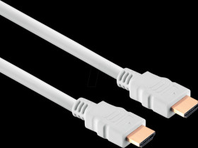 X-HC070-030E HDMI High Speed with Ethernet Cable White 3,00m