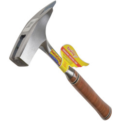 Estwing E239MM Roofer&#x27;s Pick Hammer Leather Grip - Milled Face