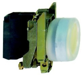 Przycisk żółty O 22, z sam. powr., 1 NO, ATEX XB4BP51EX