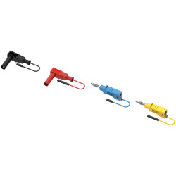 Electro PJP 209078F/2410-CD1-50N Test Lead Black 4mm Banana Plug 1pc