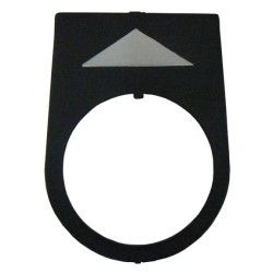 Tabliczka informacyjna do lampek i przycisków NEF 30mm w górę W0-TI VII