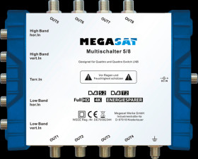 0600150 Multiswitch, 5 in 8