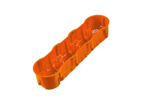 Puszka instalacyjna podtynkowa PK 60x4a z wkrętami głęboka A.0049WPG PAWBOL