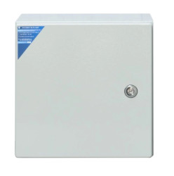 Obudowa metalowa 300x300x200 IP66 IK10 RAL7032 z płytą montażową ELM-2540802