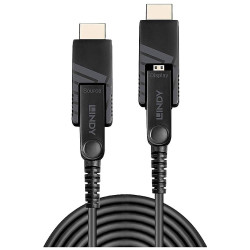 LINDY 38321 Cable HDMI-Micro-D 4K UHD 20m Black for Monitor
