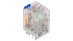 Drm270110lt Przekaźnik Elektromagnetyczny Dpdt 110Vdc Istyków Max: 10A