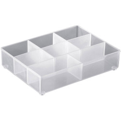 Raaco 115766 Assortment Case Insert 8 Compartments 109x79x24mm PP