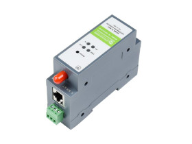 Waveshare Rail-Mount Serial Server, RS485 to WIFI/Ethernet Module, Modbus MQTT Gateway