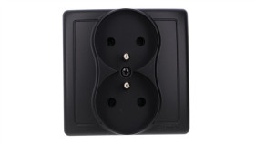 Simon Basic Gniazdo Wtyczkowe Z Uziemieniem Podwójne, Monoblok, 16A, 250V,...