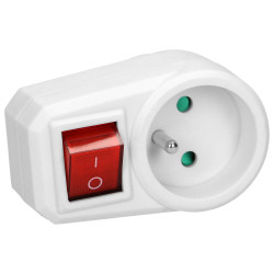 Adapter 2P-Z z włącznikiem OR-AE-13188