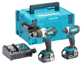Wiertarki bezprzewodowe (DLX2145TJ), 5Ah, 18V, Li-ion, 0 → 2300 obr./min, Makita