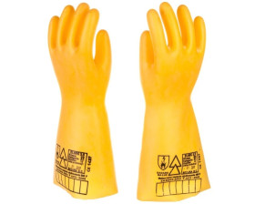 Rękawice elektroizolacyjne 2,5kV rozmiar 10 ERE_2,5KV-10