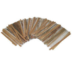 1000x REZYSTOR ZESTAW 1/4W 0,25W 5% 0207 1000szt
