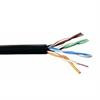 Przewód kat.5E UTP drut zewnętrzny czarny UV PE DIGITUS