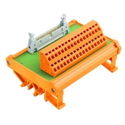 Interfejs, RSF, Złącza wtykowe wg IEC 603-1/ DIN 41651, 10 biegunów, złącze sprężynowe RS F10 Z Weidmüller Zawartość: 1