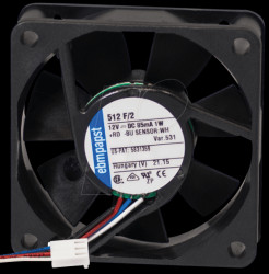 512F/2 Papst replacement fan 50x50x15