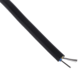 Kabel/przewód termopary J dł. 50m 7/0,2mm -10 → +105 °C PVC 2-żyłowy Nieekranowany