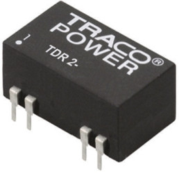 Przetwornica DC-DC, 2W, Uwe 4,5 → 9 V DC, Uwy 15V dc, Iwy 134mA, TRACOPOWER