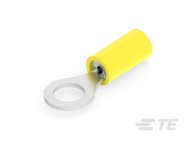 Zacisk oczkowy Ø #10 izolowany średnica wew 4.82mm Żółty TE Connectivity