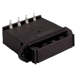 Bulgin BX0027 Battery Tray 4x AA Robust Polyamide 95.3x61.2x26mm