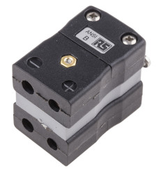 Złącze termoparowe Złącze gniazda termopary Duplex RS PRO do Termopara typu B Standardowy