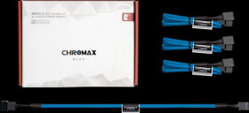 NA-SEC1.blue NOCTUA 4x 30 cm 4-pin fan connection cable, blue