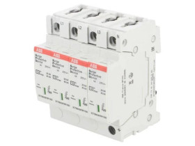 2CTB803873R5600 Ogranicznik przepięć Typ 2 Bieguny: 4 40kA Upracy max: 275VAC