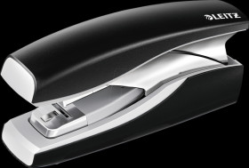 56030095 Tacker, Softpress flat stapler, up to 30 sheets, black