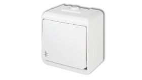 Junior Łącznik Krzyżowy Biały Ip54 Whe-6